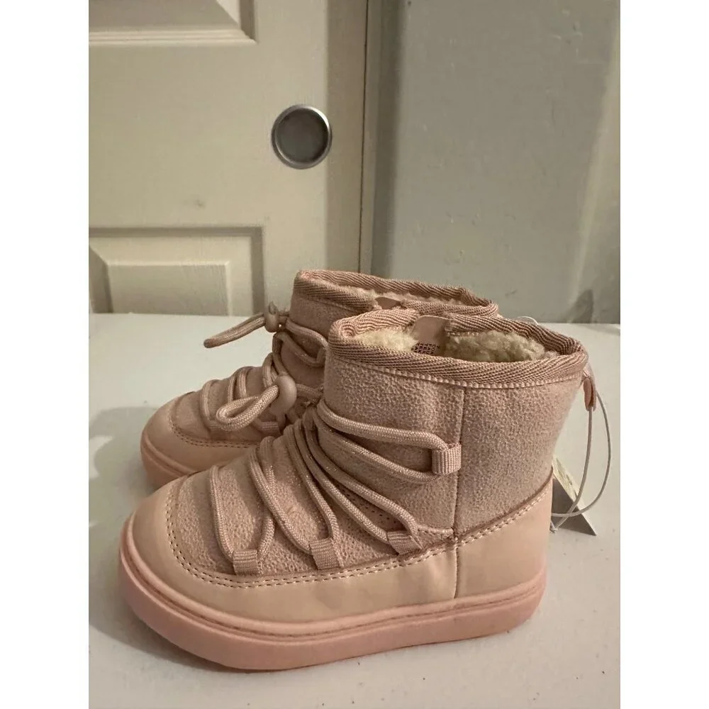 Cat & Jack Toddler Sophia Zipper Bootie’s size 7 NWT